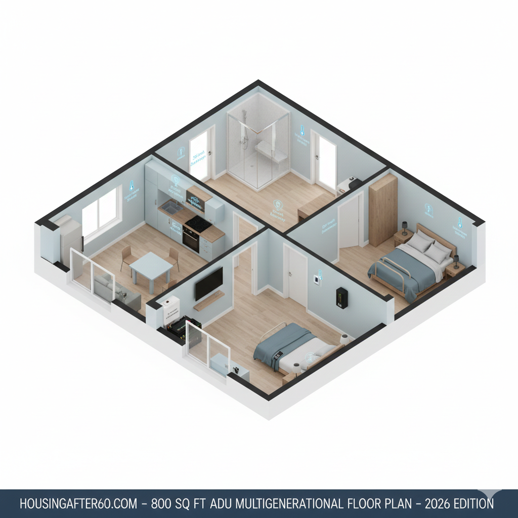 Multigenerational Floor Plan