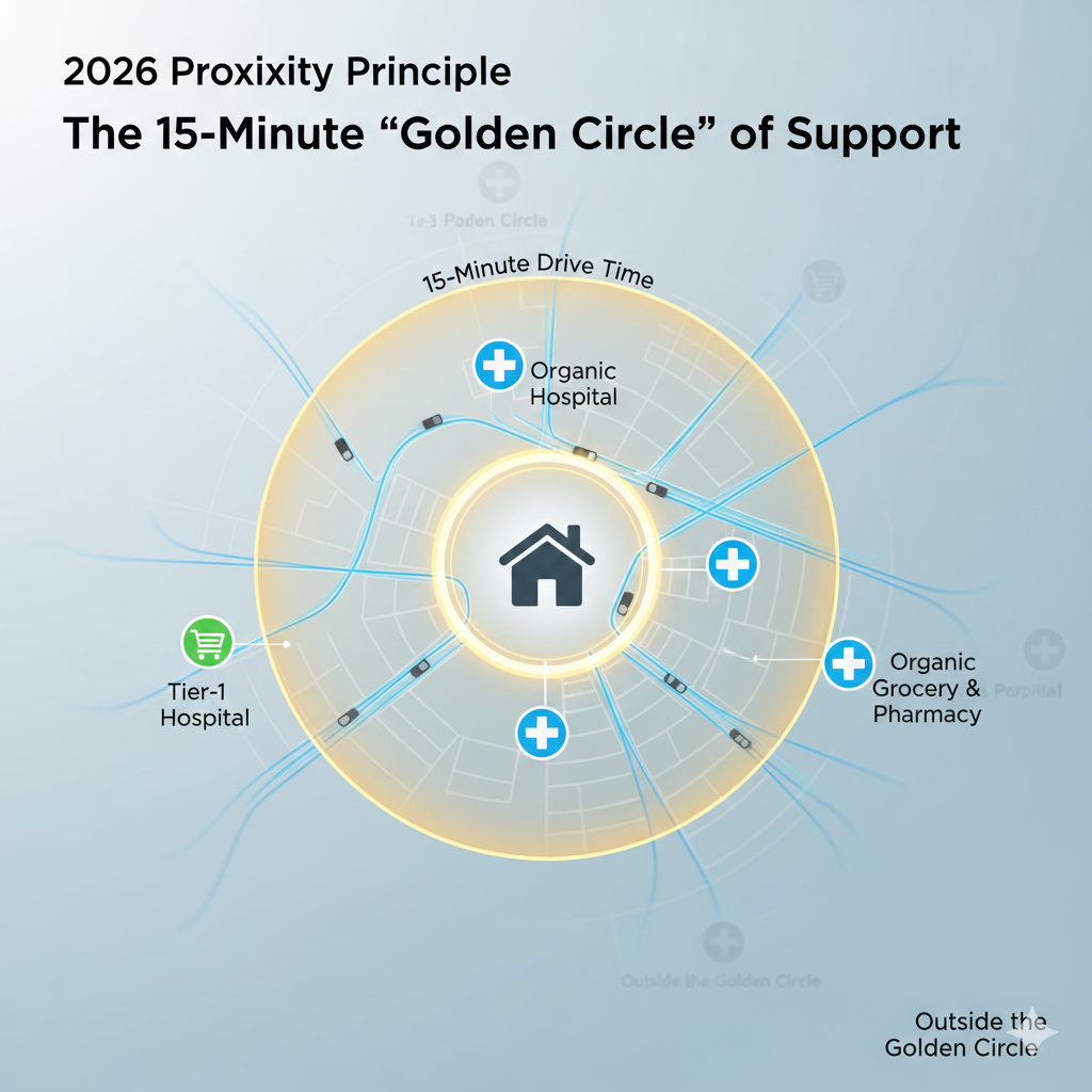 The Golden 15-Minute Map