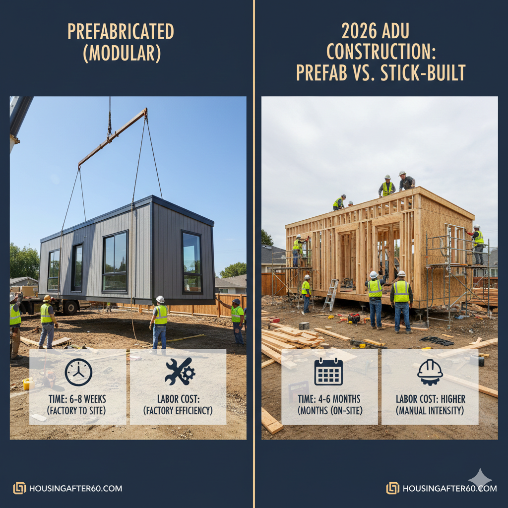 Prefab vs. Stick-Built Comparison