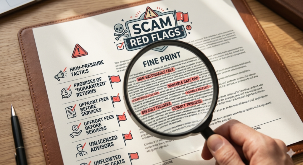Scam Red Flags