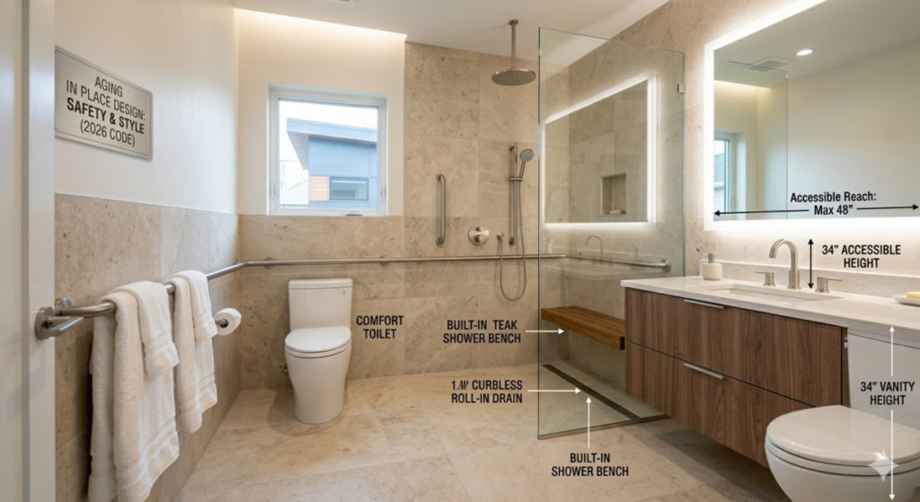 Aging-in-Place Bathroom