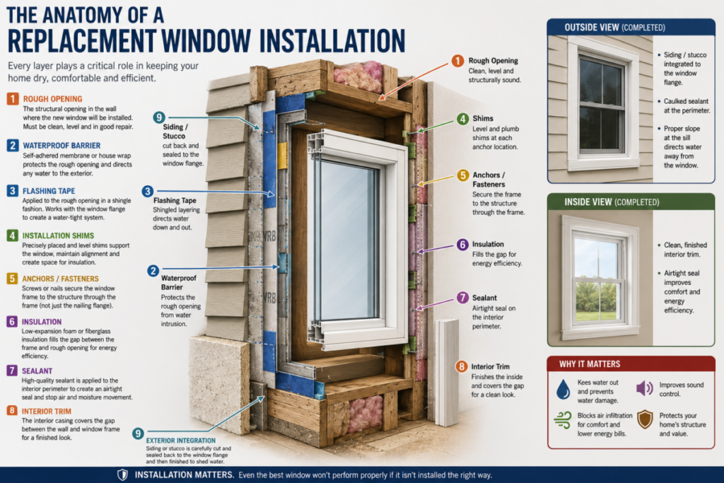 Anatomy of a Replacement Window Installation