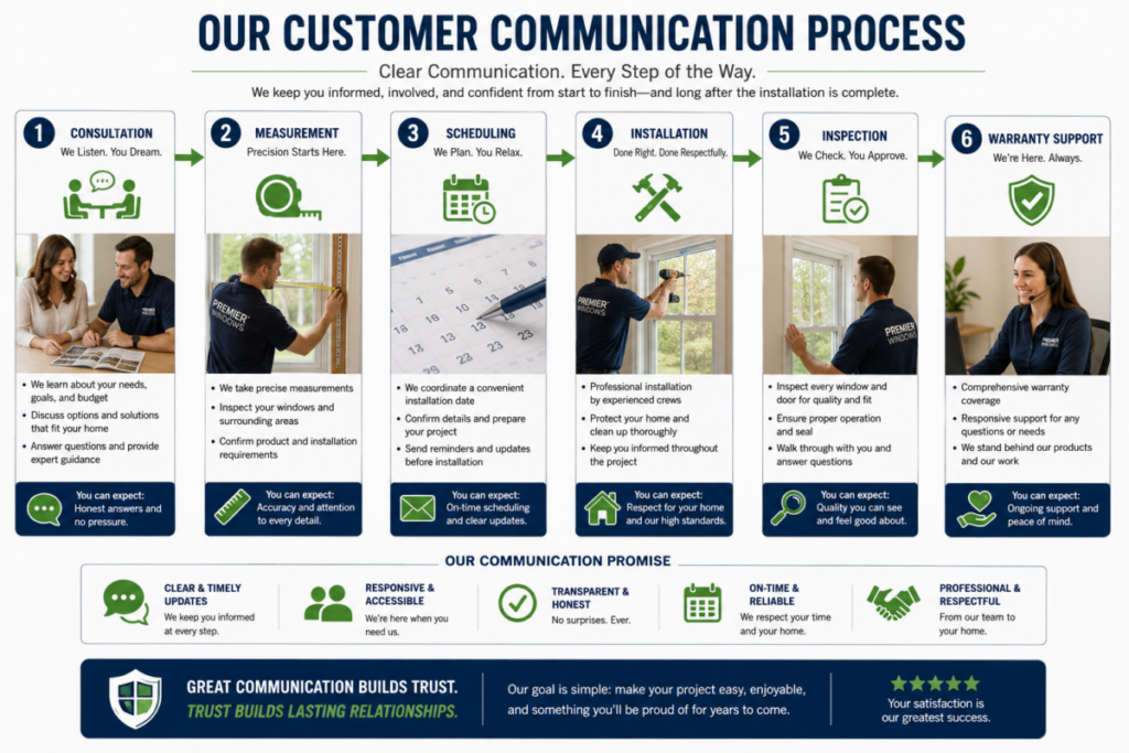 Customer Communication Flowchart