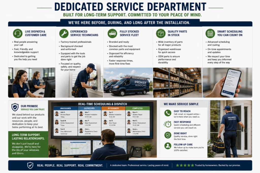 Dedicated Service Department