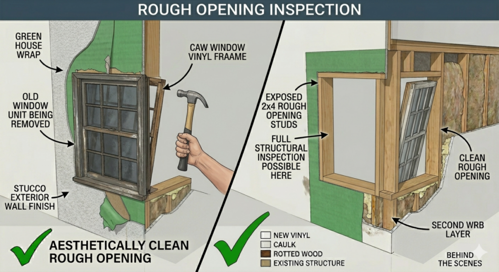 Rough Opening Inspection