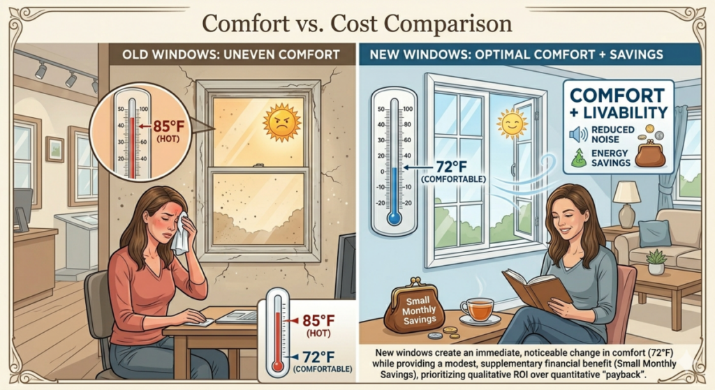 Comfort vs. Cost Comparison