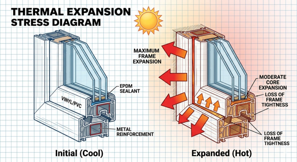 Expansion Stress Diagram