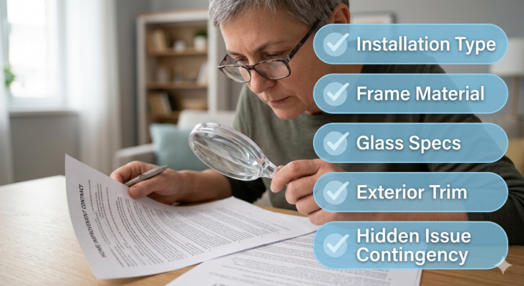 Scope of Work Checklist Overlay