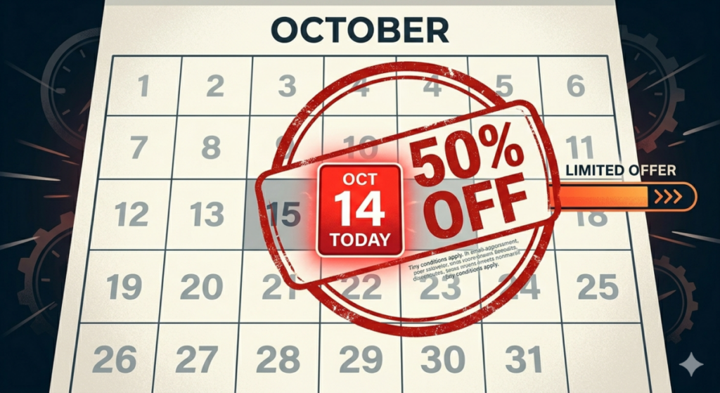 The "Today Only" Trap