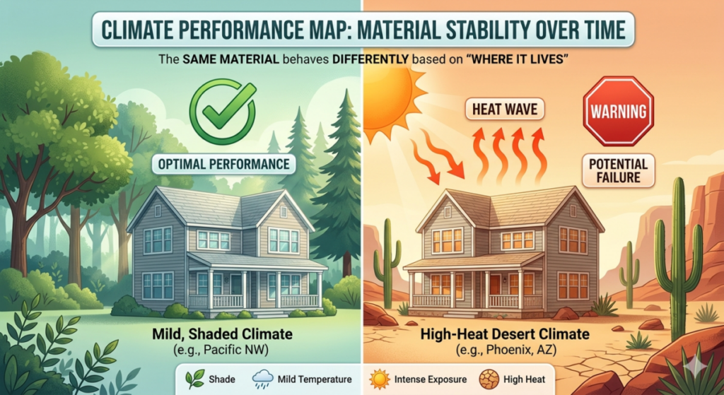 Climate Performance Map