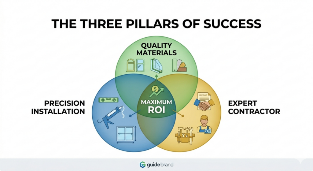 The Three Pillars of Success