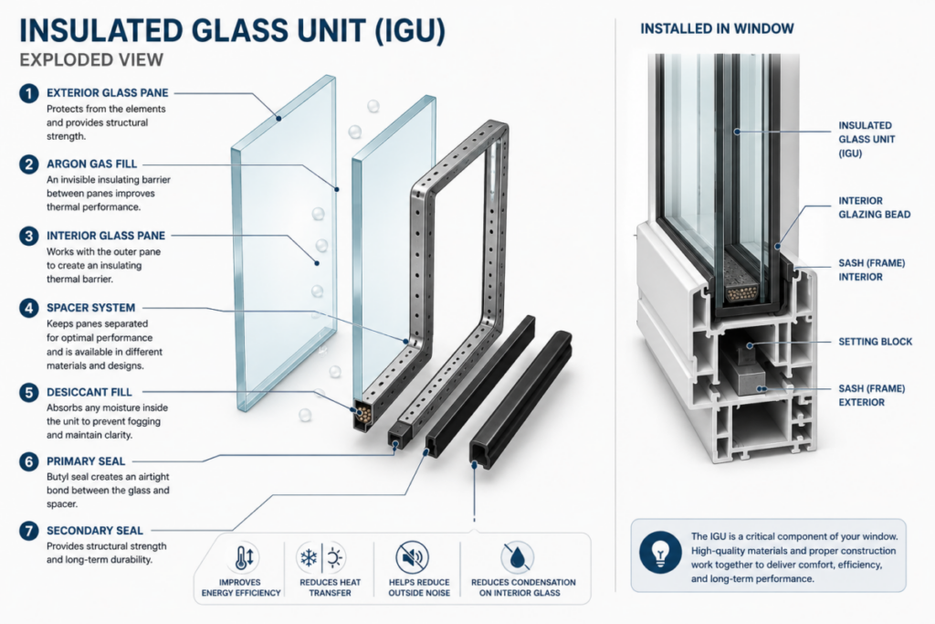 Glass Package Exploded Diagram
