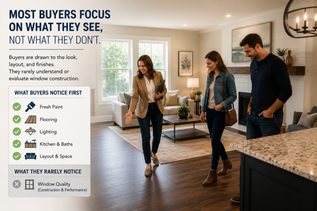 Homebuyer Looking at Appearance Only