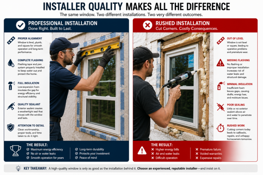 Installer Quality Illustration