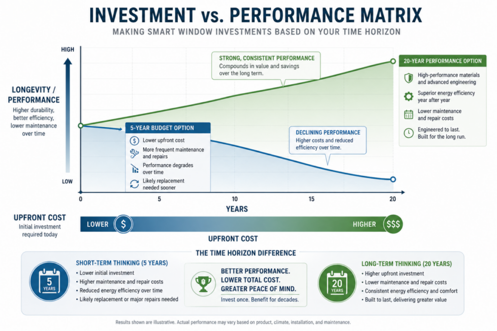Investment vs. Performance Matrix
