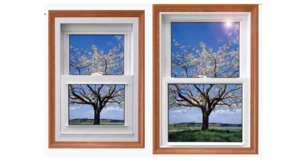 “RETROFIT - New window fits inside the existing frame. Original frame remains.”