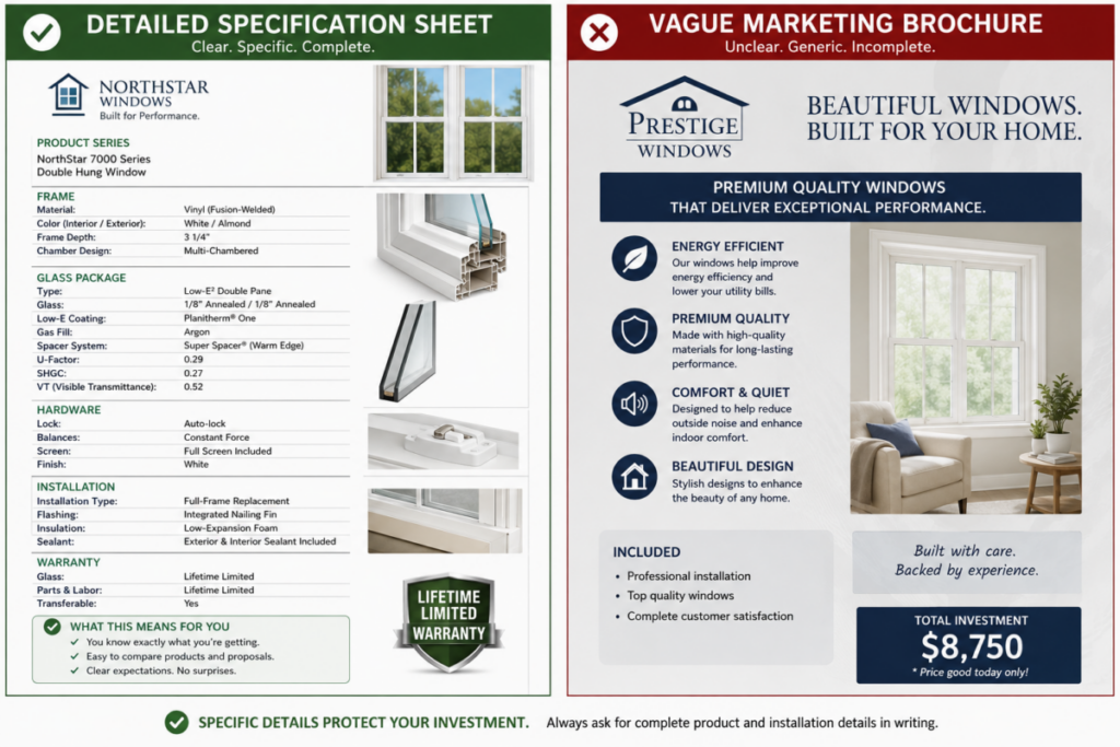 Product Detail Comparison