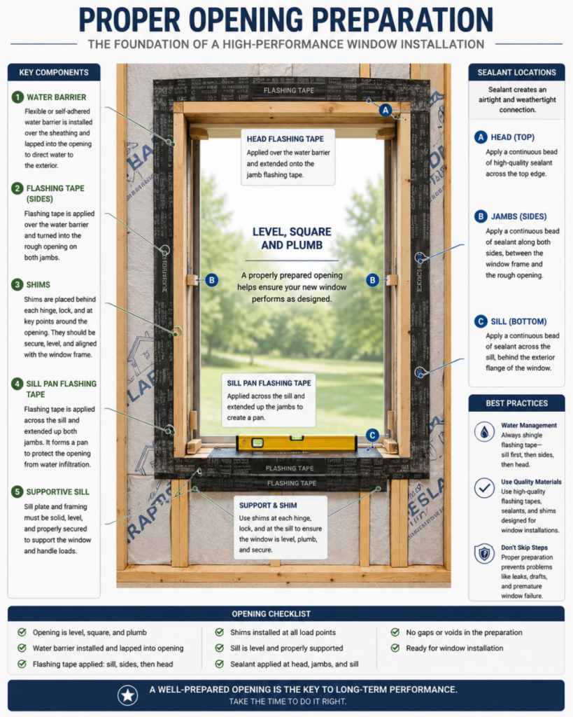 Proper Opening Preparation Image