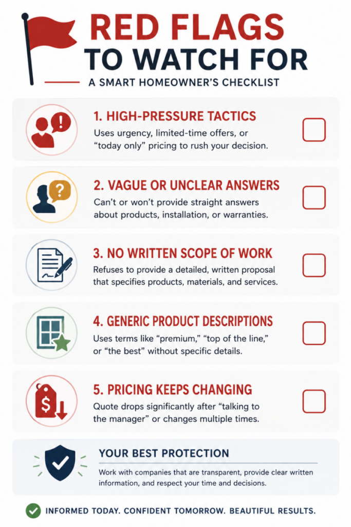 Red Flags Summary Checklist