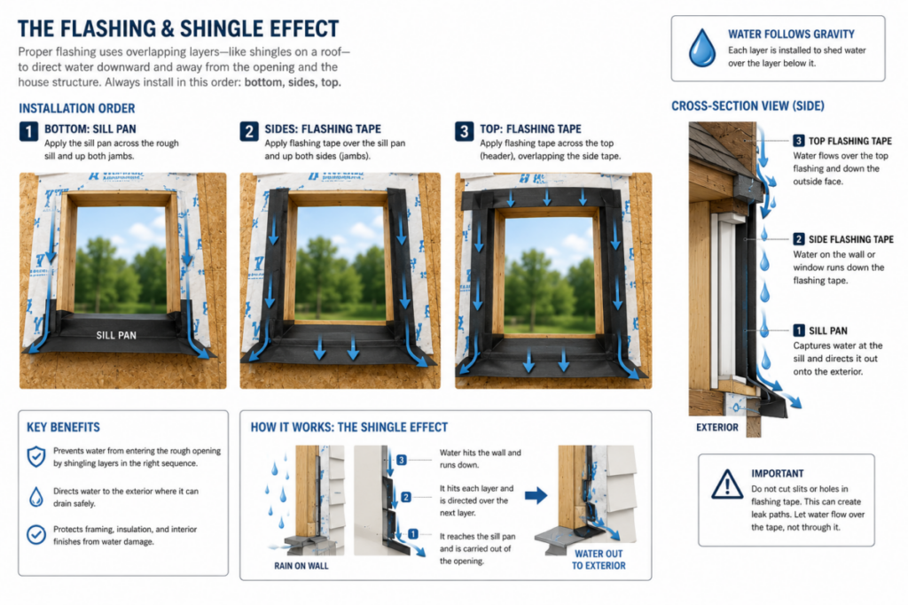 The Flashing & Shingle Effect