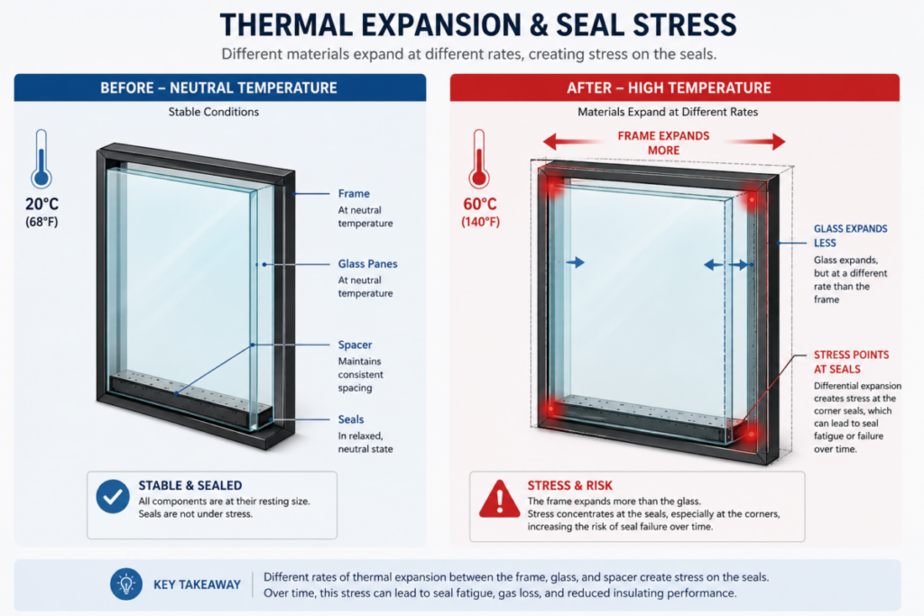 Thermal Expansion & Seal Stress
