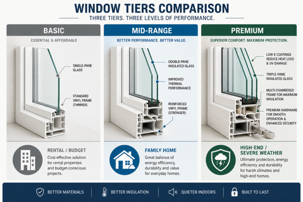 Tier Comparison Infographic