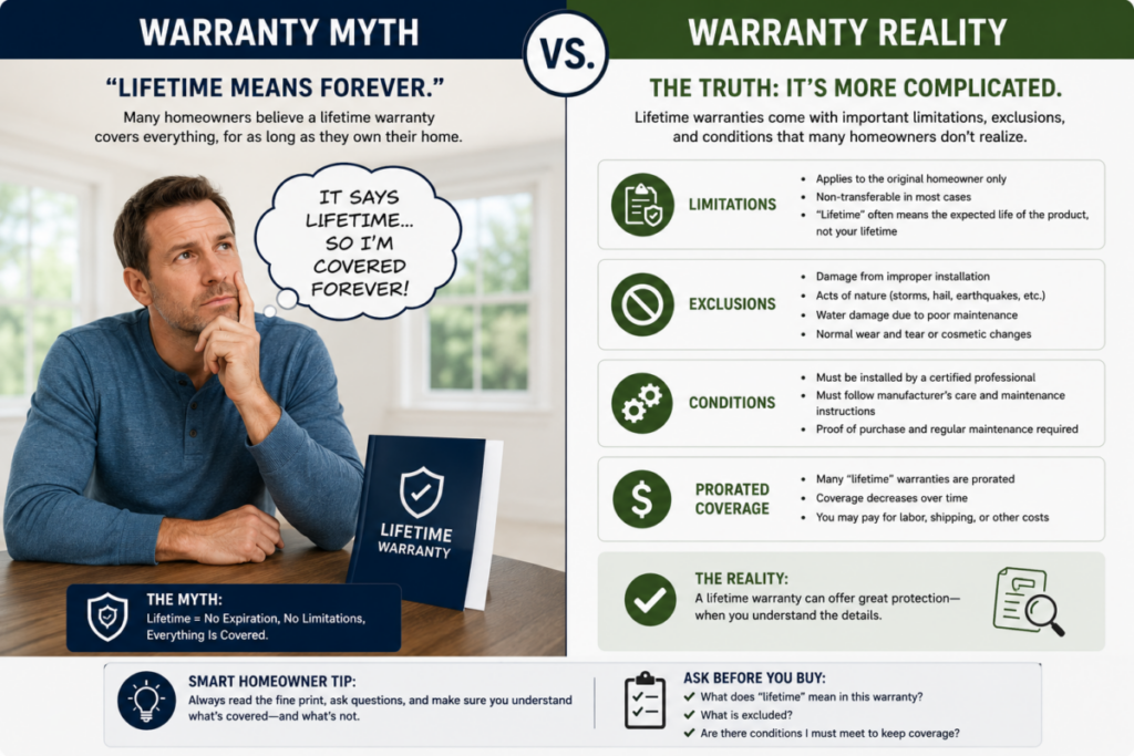 Warranty Myth vs Reality Graphic