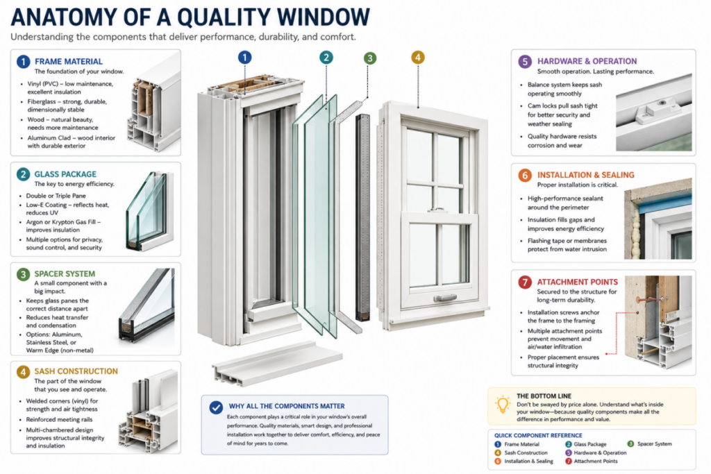 Window Component Callout Graphic