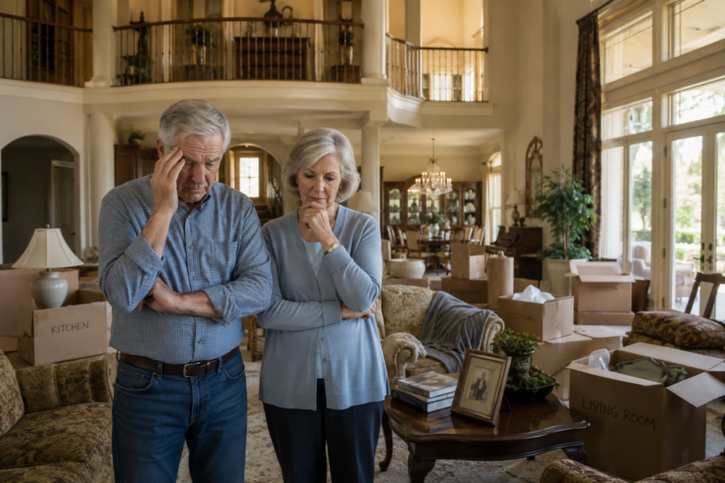 Emotional Weight of a Large Home