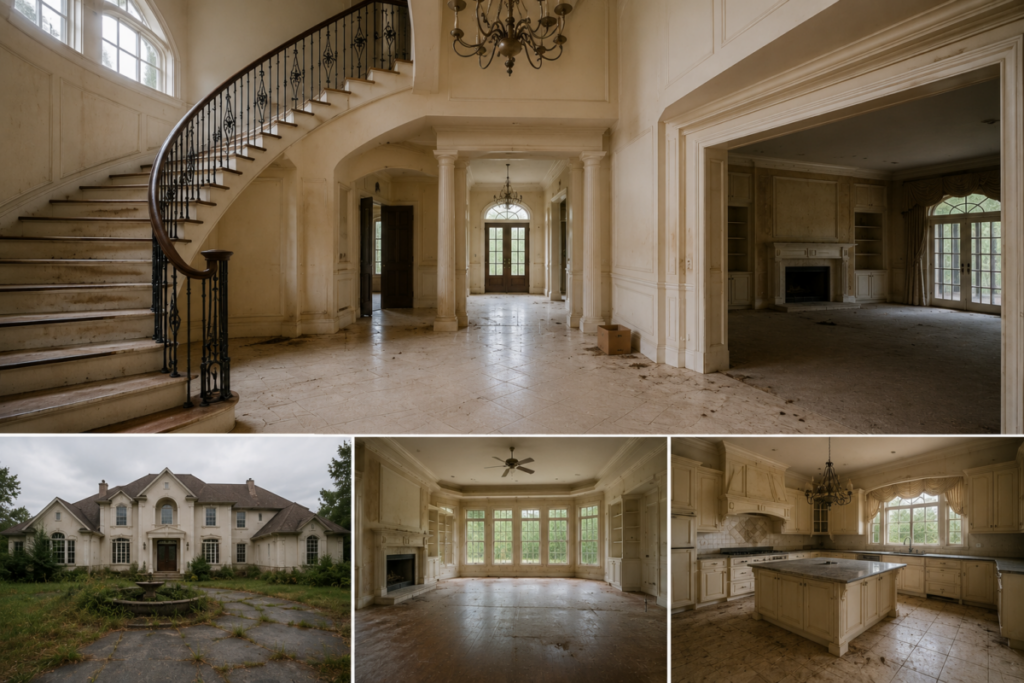 Empty Vacant Luxury Home