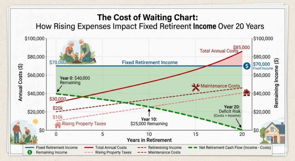 The Cost of Waiting Chart