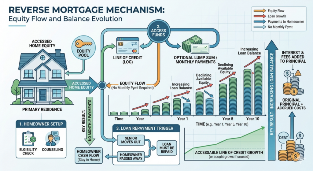 Reverse Mortgage Mechanism