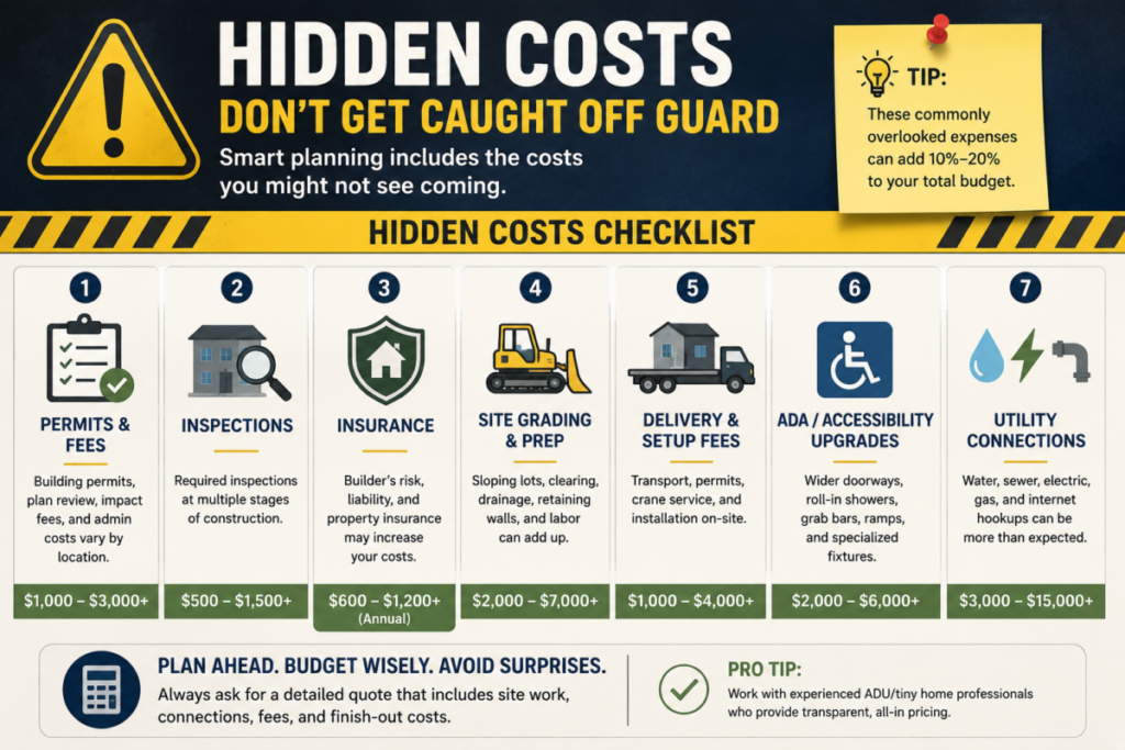 Hidden Costs Warning Graphic